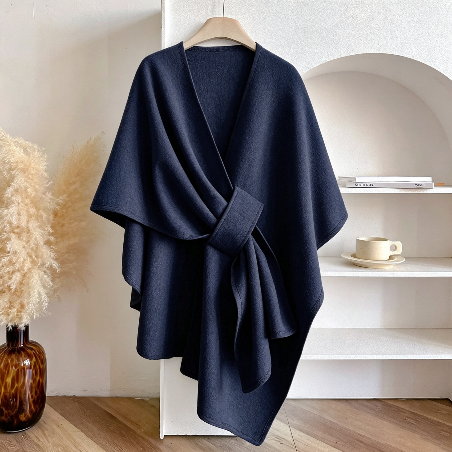 Semicircle-navy blue