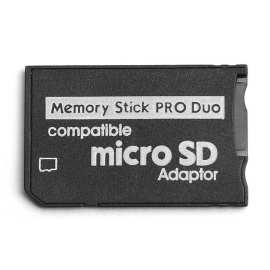 【价保618】PSP内存卡TF转MS短棒卡套 MicroSD转记忆棒单马甲适配