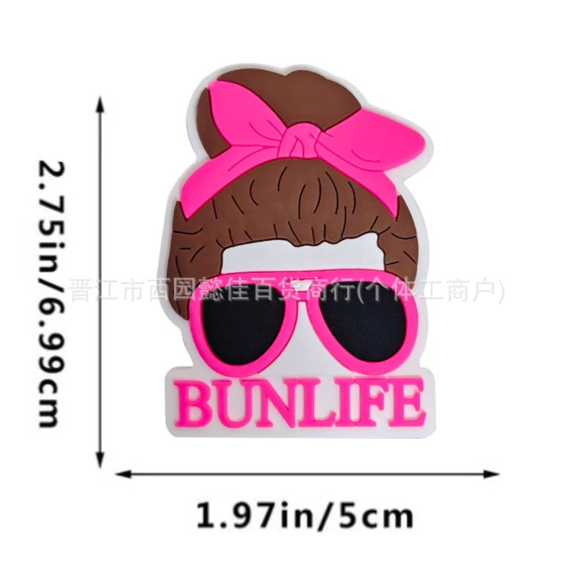 Colgante veraniego para bolso de playa – accesorios Bogg con gafas de sol y arcoíris, estilo divertido DIY