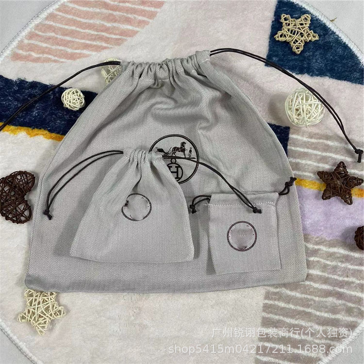 直销礼品袋香水爱马束口袋皮带包装礼品抽绳布袋首饰包装布袋批发