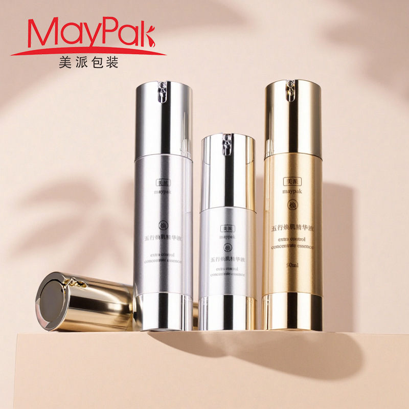 Spot 15ml Vacuum Lotion Bottle 30ml 50ml Electroplated Gold and Silver Brushed Lotion Essence U-Shaped Pump Sub-Bottle Spot 15ml Vacuum Lotion Bottle 30ml 50ml Electroplated Gold and Silver Brushed Lotion Essence U-Shaped Pump Sub-Bottle