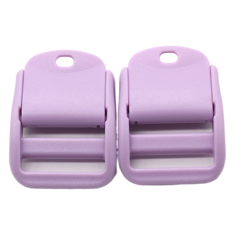 Manufacturer's Ready-Made Wholesale Colorful Plastic Flip Ladder Buckle Mesh Buckle Children's Backpack Shoulder Strap Buckle Luggage Accessories Buckle