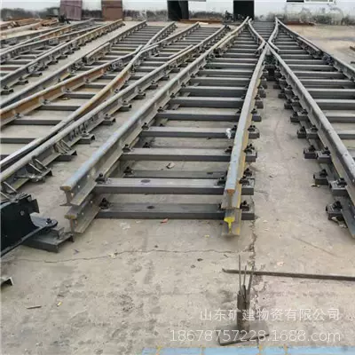 厂家直销 坚固耐用气动道岔 规格齐全司控道岔装置 矿用轨道单开