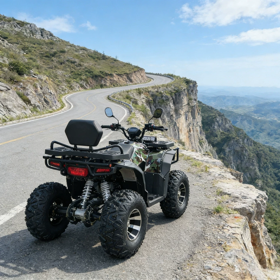 Кросс-зеркало ATV четырехколесный 200cc внедорожный ATV вседорожник бензиновый взрослый спортивный мотоцикл