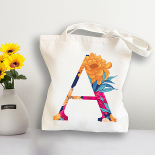 Canvas Bag ���ԃ����r��26Ӣ����ĸӡ������μ緫����ُُ���