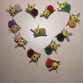 可爱蜜蜂小发夹旅游拍照超儿童装饰卡通头饰创意刘海