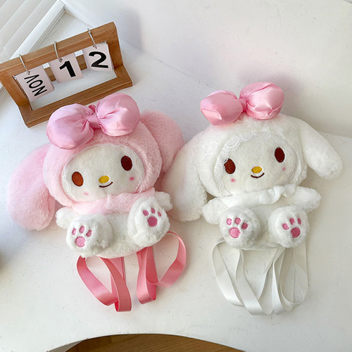 Japanese Cute Rabbit Bag  New Personalized Cute Backpack Cartoon Girl Heart Doll Plush Bag