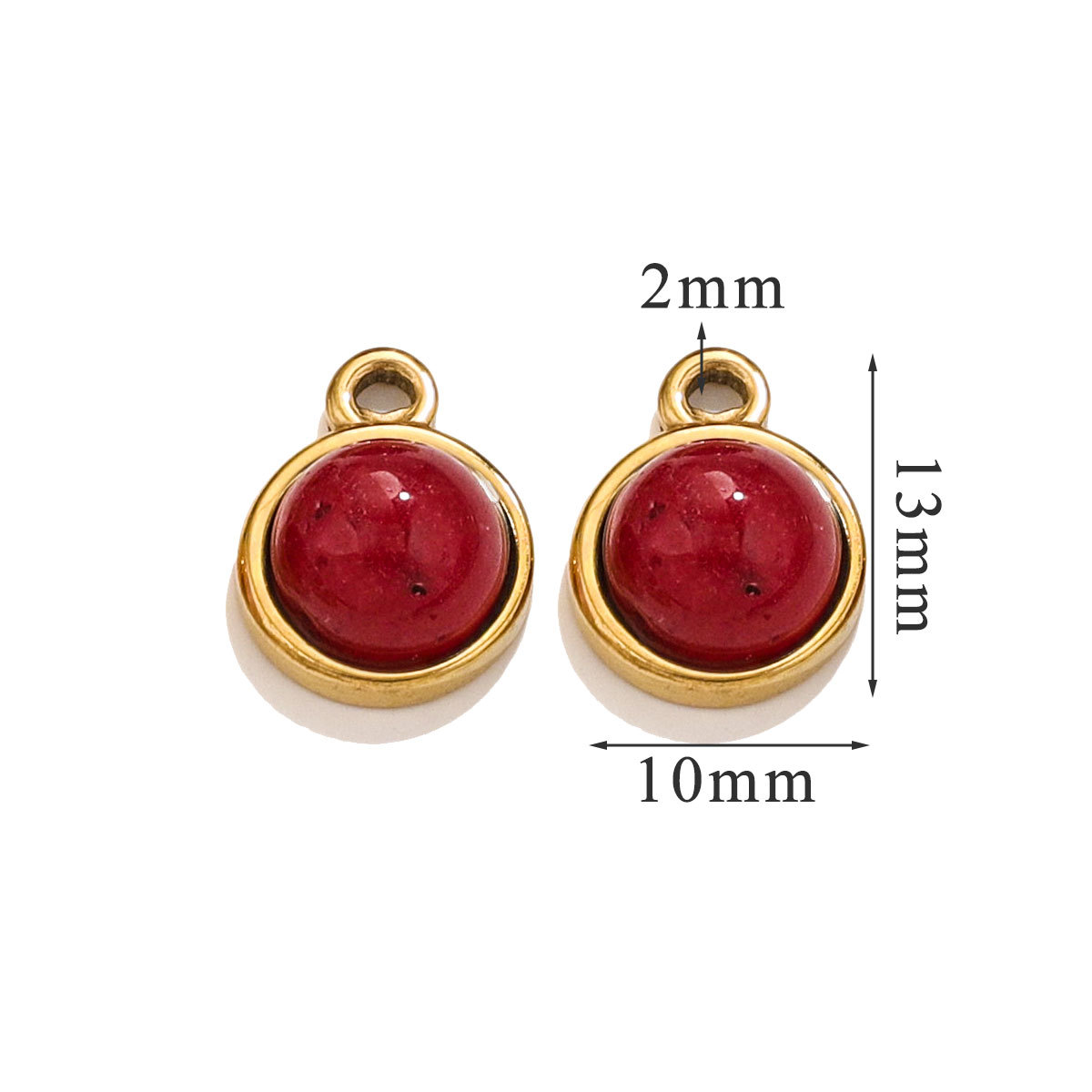 Trompeta - ágata roja