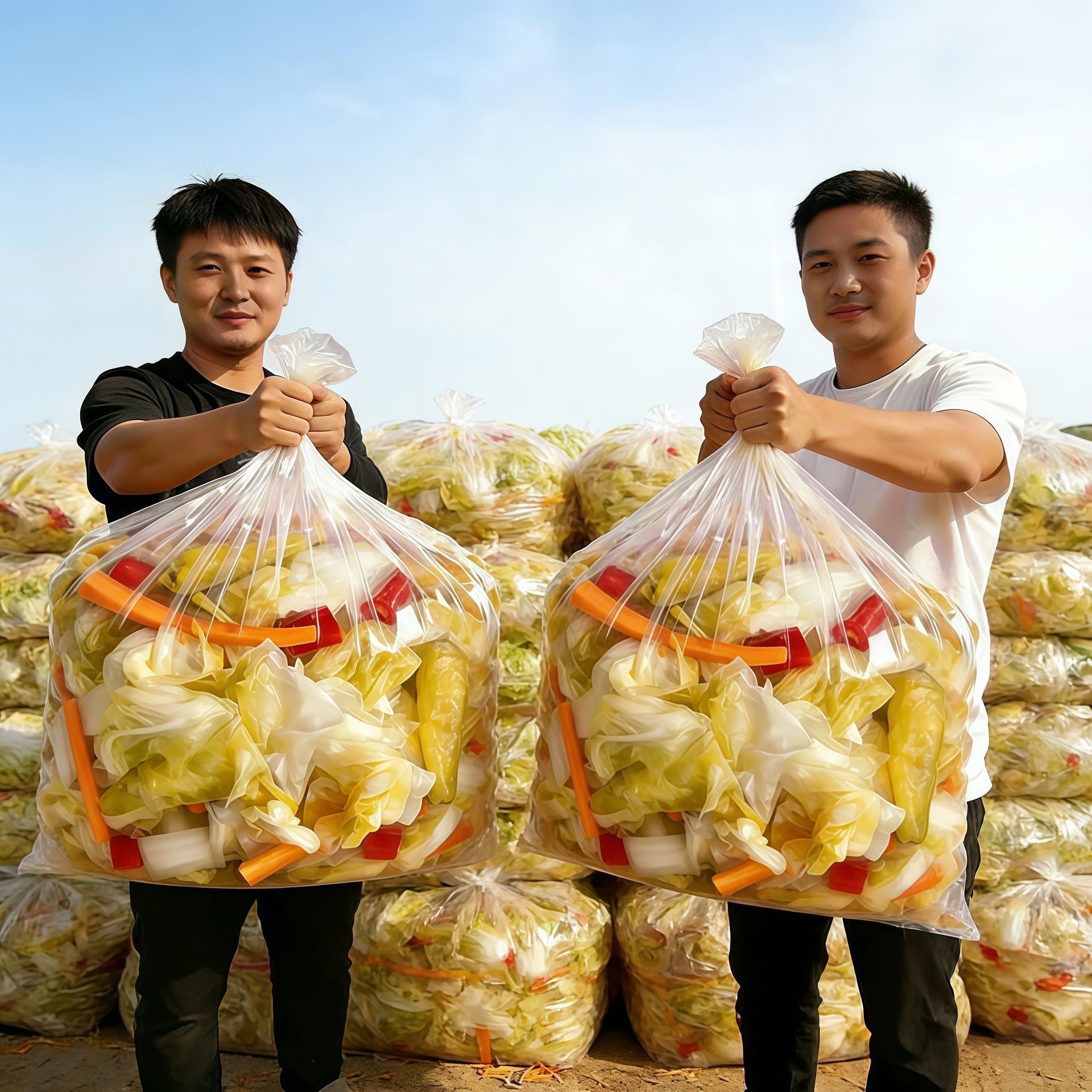 下酒神器】正宗川味泡包菜农家自制酸辣下酒下饭开胃卷心菜包菜