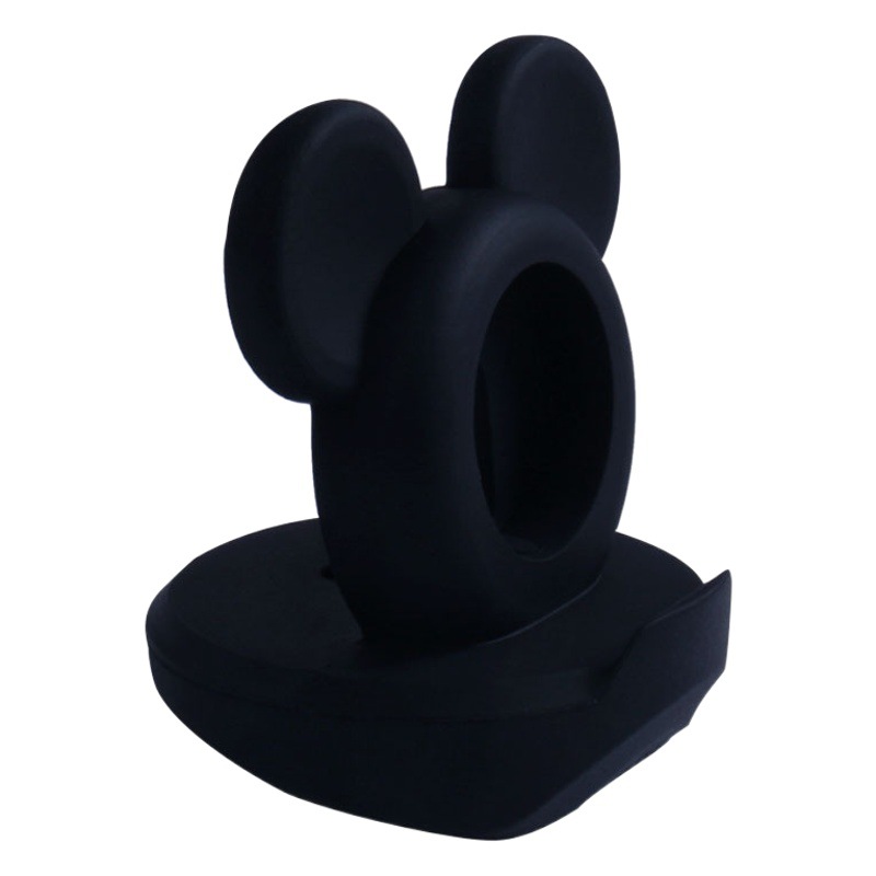 Adecuado para Apple Applewatch Base de carga inalámbrica Iwatch Mickey Silicona Reloj Soporte de carga