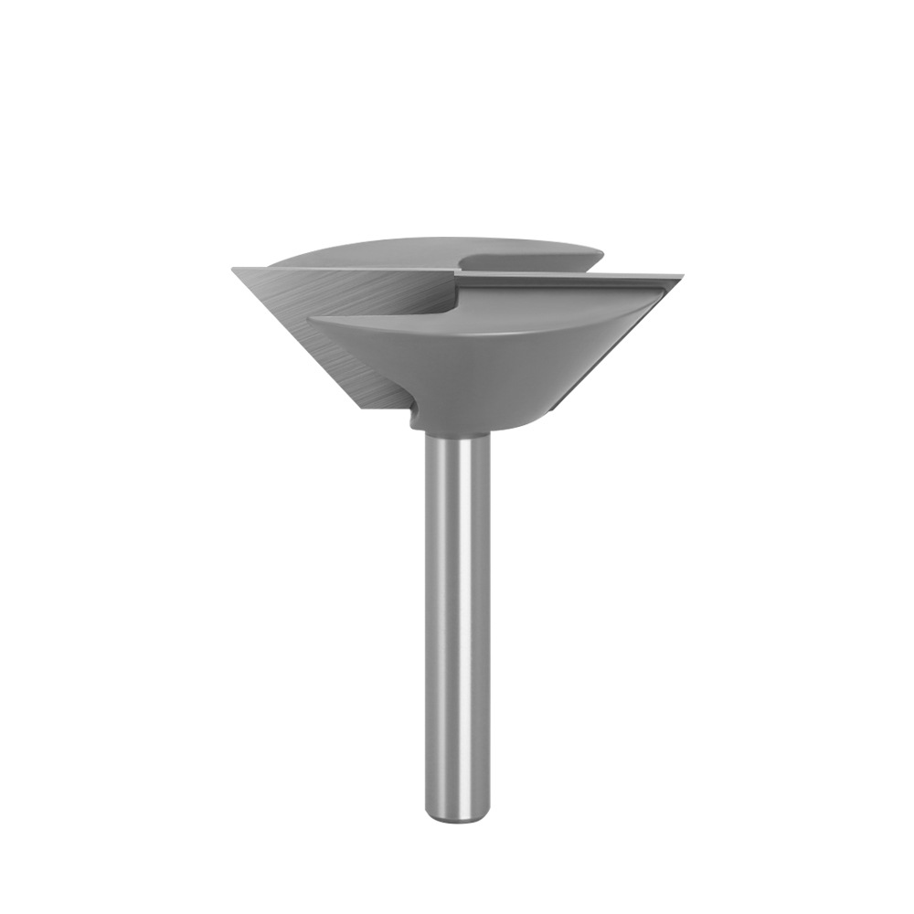 8-MANGO cuchillo de limpieza de fondo gris carpintería fresadora fábrica directa carpintería fresadora nueva máquina de grabado cortador de cabeza de corte recorte