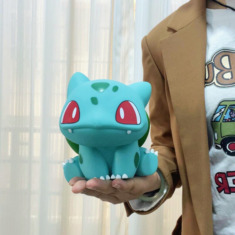 Bulbasaur Tsundere Squirtle Karakara Figure Pokémon Large Ornament for Boys Birthday Gift