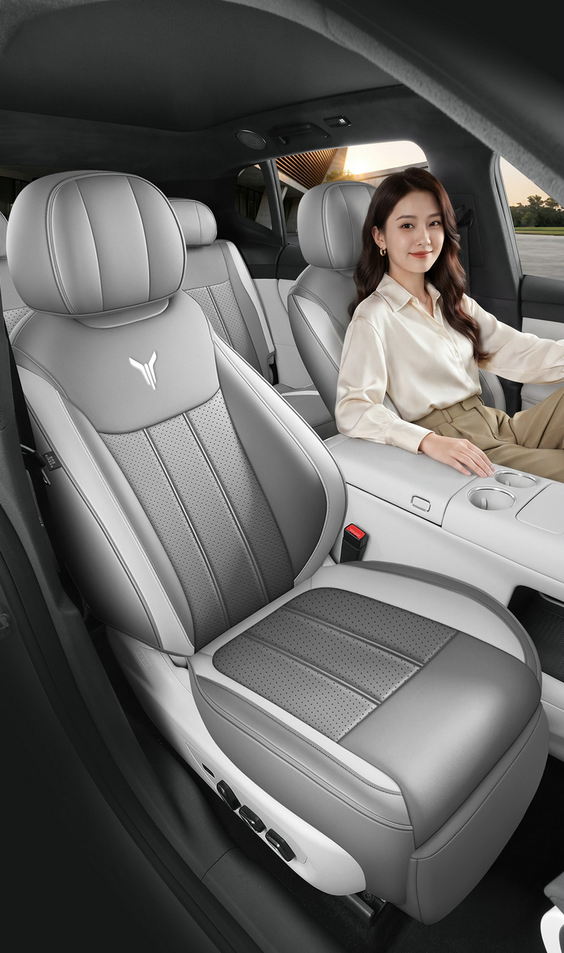 Direct sales from the manufacturer: Foreign trade-specific car seat covers, Lantu Zhiyin Nappa leather, wear-resistant, full coverage, specialized seat covers