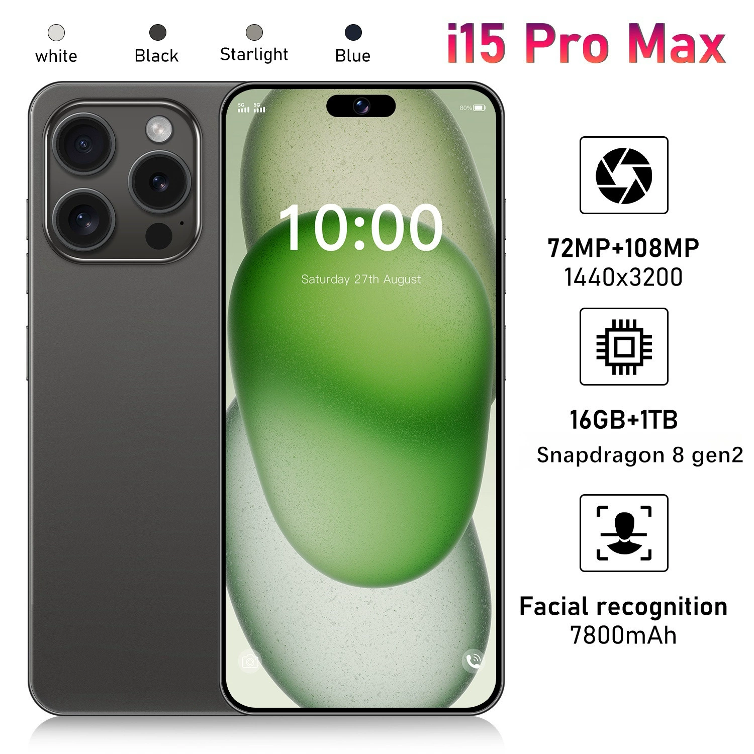 (Кросс-сорс торговля), мобильный телефон, смартфон, intel core i15, 7.3 дюйм, 4G, Android 8.1, 2gb, 16gb