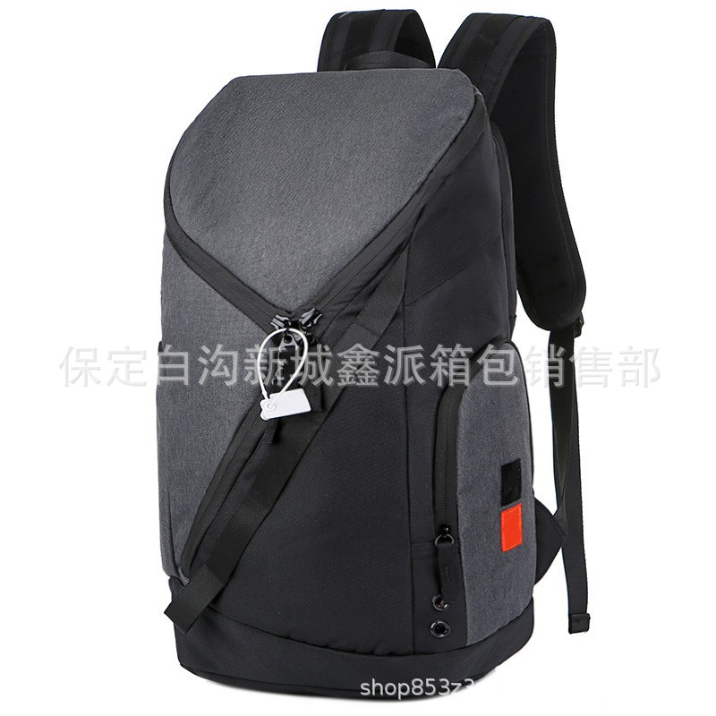 Capacious travel backpack