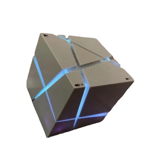 Cool Colorful Light Rubik's Cube Wireless 5.0 Bluetooth Speaker Mini Small Sound Mobile Phone Subwoofer Outdoor Large Volume