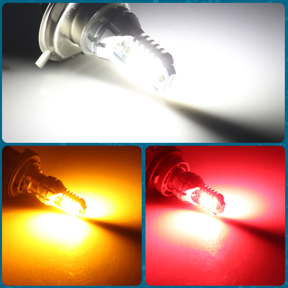 Led Colorful Fog Light Remote Control 27 Lights H1H3H4H7H8H119005880881 Car Front Fog Light Colorful Remote Control
