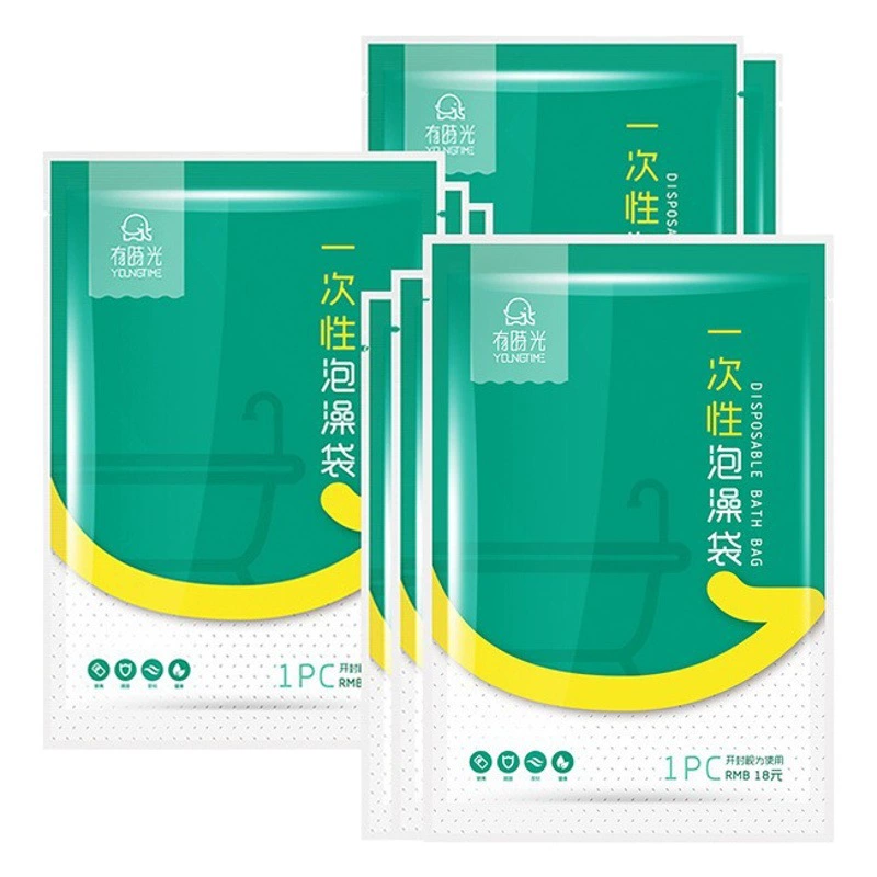 Есть время 10 гильз цилиндров для ванн для путешествий в отеле Одноразовые мешки для ванны