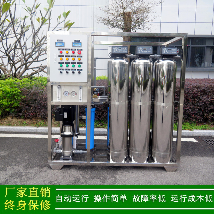 0.5t/h纯净水成套设备卫生级不锈钢直饮用水处理设备厂家绿健供应