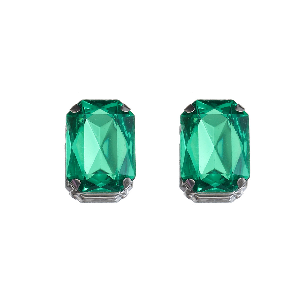 Fábrica al por mayor cosida a mano garra diamante 18*13mm rectangular imitación cristal diamante transfronterizo DIY joyería accesorios de vestir image 10