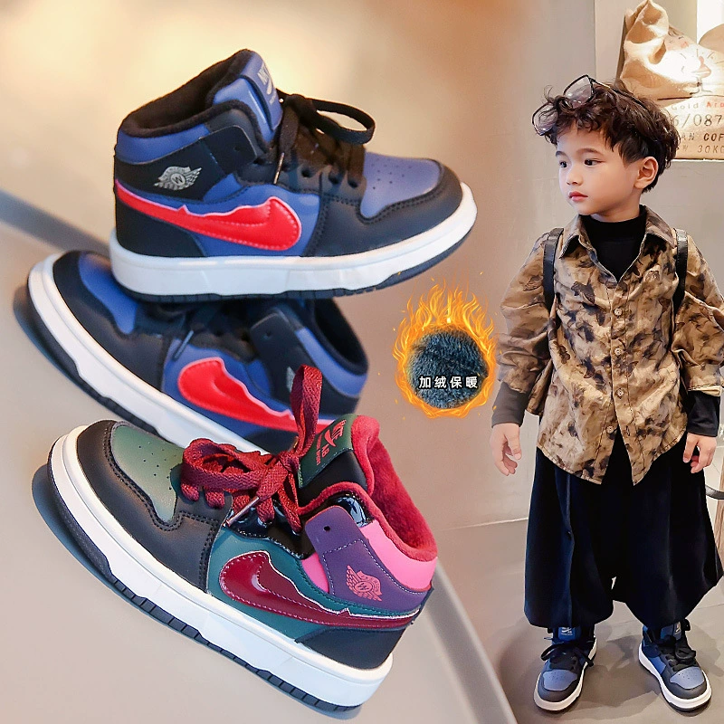 Дети 2024 осень и зима новые кроссовки