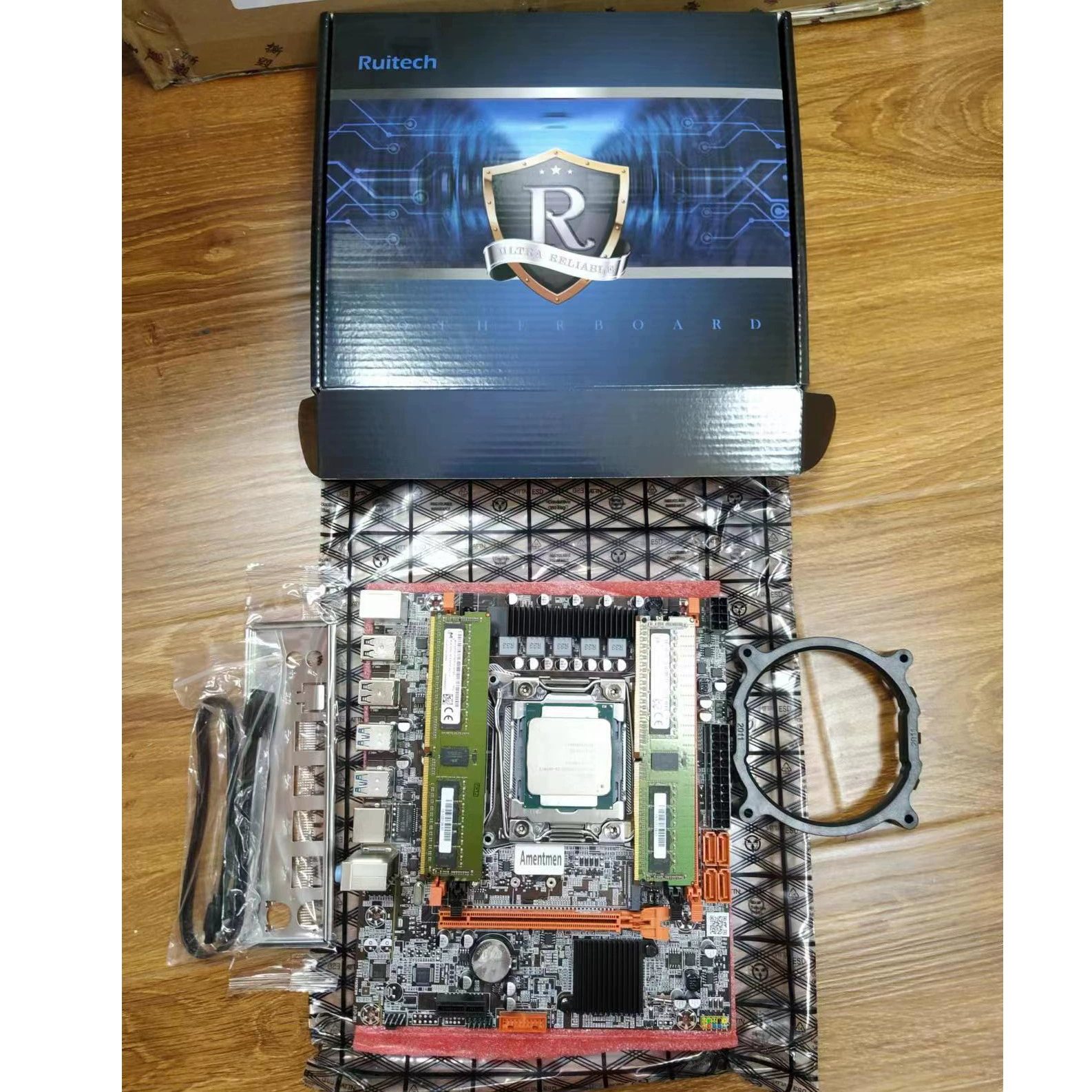 Новая материнская плата X99D4M, процессор 2670v3, 1, 16G ECC DDR4 память, студия игр, набор