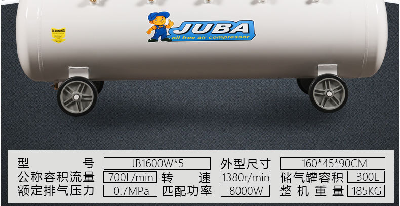 Hurricane Air Compressor Melt-Blown Cloth Machine Mask Machine Supporting Industrial-Grade Silent 380V Air Pump Compressor