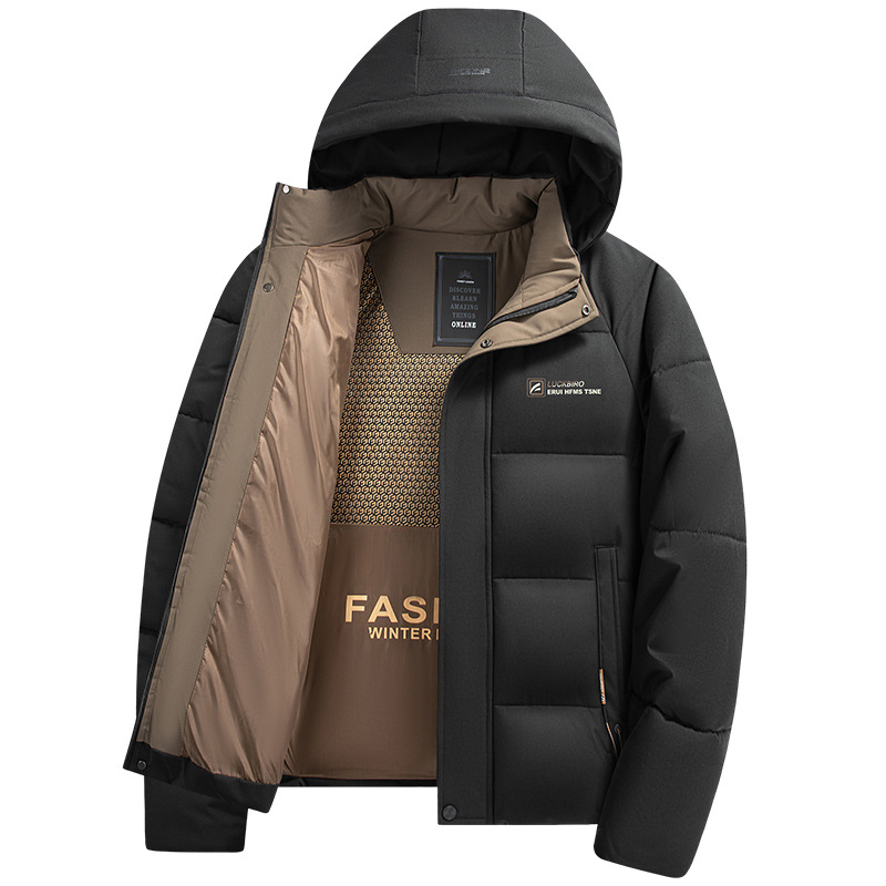 Abbigliamento da uomo cappotto in cotone cappotto invernale da uomo in grafene leggero con cappuccio antifreddo e collettore di calore_voghion.com