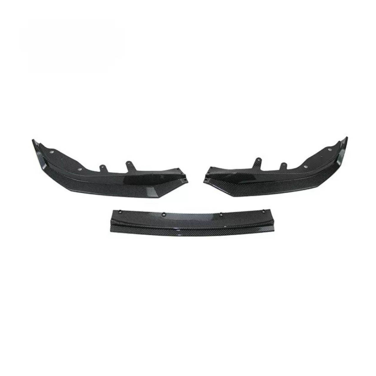 Suitable for 2021 4 Series 2-Door G22 Mp Model Front Lip 3-Stage Abs Material Competitive Front Shovel Bright Black