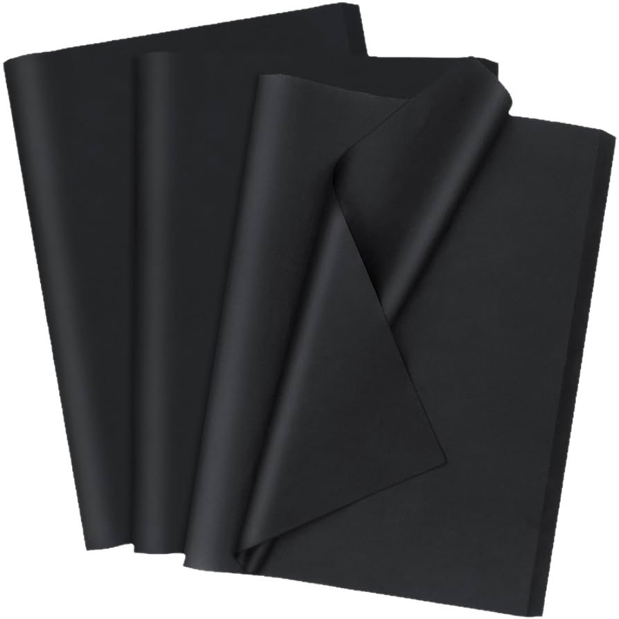 Papel de Sydney Papel de embalaje negro de 14g Cosméticos Regalos Papel de embalaje de flores Papel de copia Envases de alta calidad