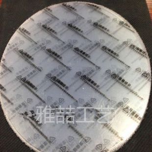 Polished organic glass plate transparent pet plate PVC plate 0.2-1mm thickness round carving cutting products