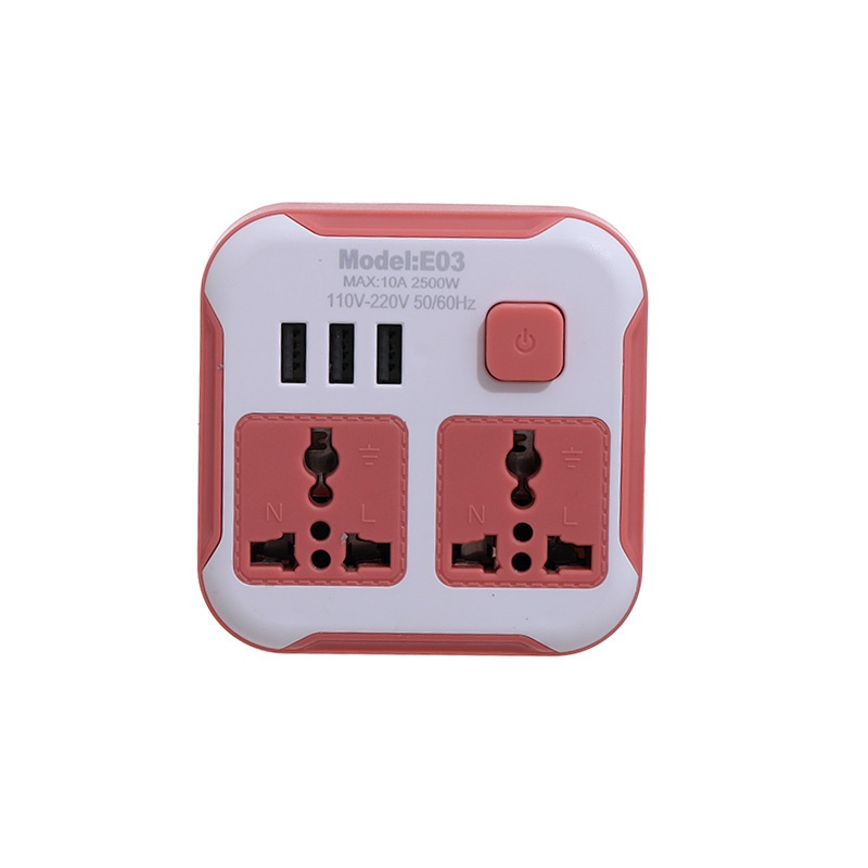 E03 # USB 2 orificio enchufe de conversión de conector