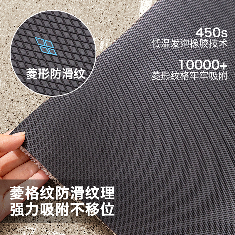 入户门丝圈地垫门口进门刮泥蹭土耐脏防滑垫子家用玄关可裁剪脚垫|undefined