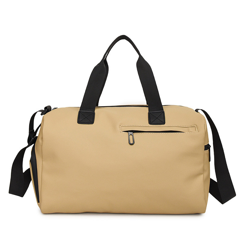 Bolsa de fitness ligera, bolsa de viaje de corta distancia impermeable para natación, bolsa de equipaje de mano de gran capacidad para viajes de negocios, bolsa de mensajero deportiva