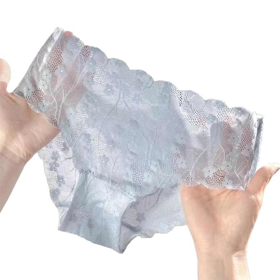 女の子用日本製レース下着、セクシーなローウエスト、シームレス、純粋な欲望、甘くて軽く通気性のある夏の女の子の三角ショーツ