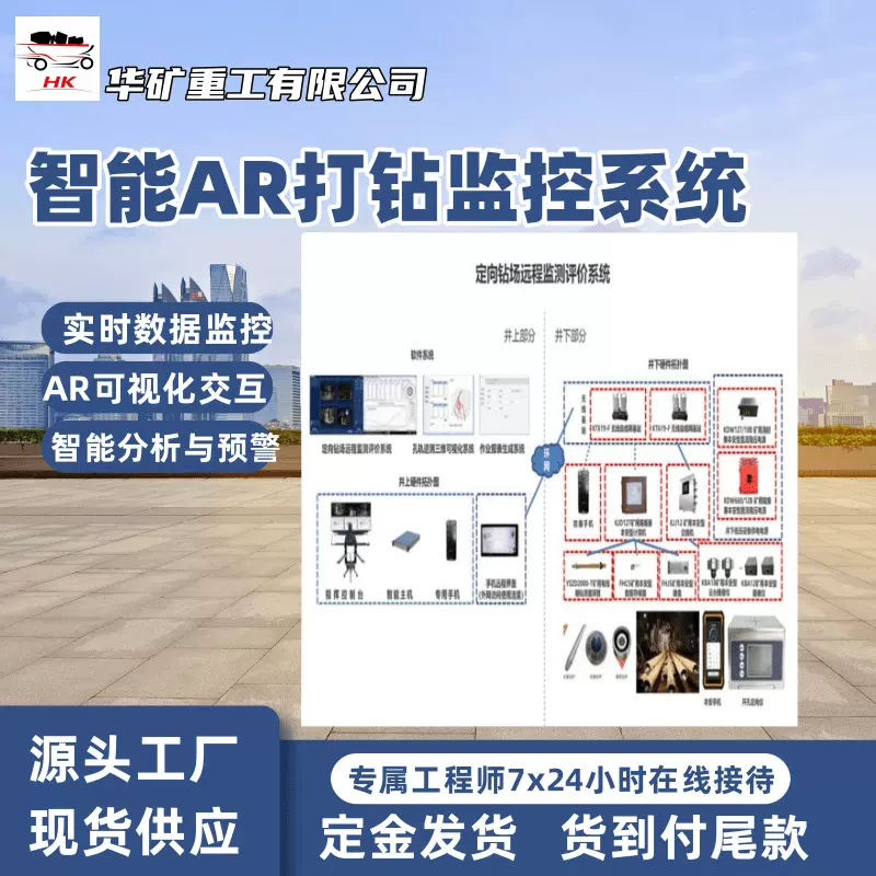 智能AR打钻监控系统 定向钻场远程监测评价系统 地质勘探隧道施工