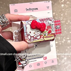 皮质翻盖适用airpodspro2苹果无线蓝牙耳机套airpods12女airpods3