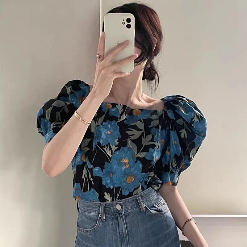 Summer retro design elegant shirt