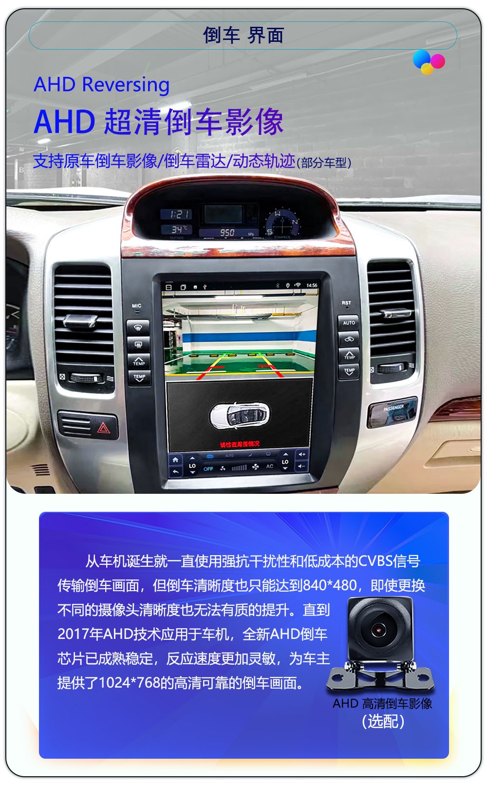 Suitable for 02~09 Toyota Prado 10.4inch Central Control Android Large Vertical Screen Carplay Navigation All-In-One Machine