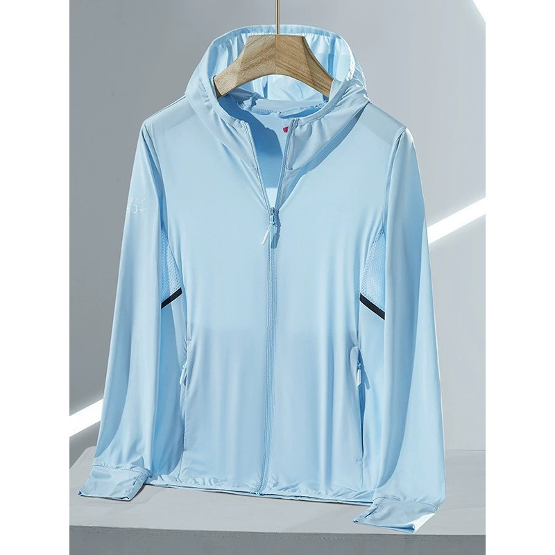 Новая солнцезащитная одежда из ледяного шелка для пар, мужская одежда для рыбалки, солнцезащитная одежда, женская солнцезащитная одежда из ледяного шелка, групповая покупка, оптовая печать