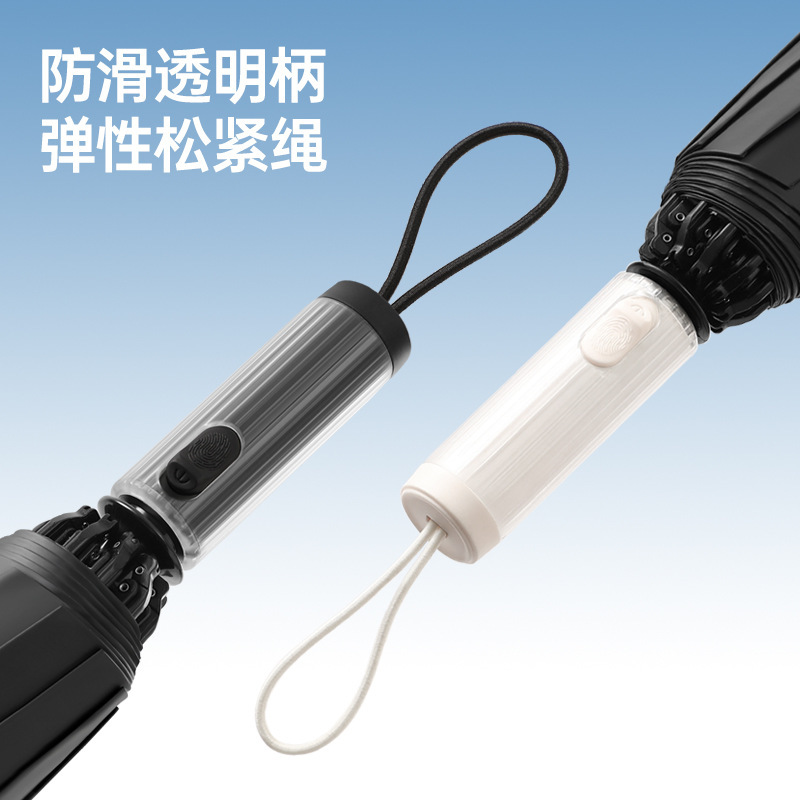跨境供应三折反向伞全自动大号雨伞黑胶遮阳伞批发商务晴雨伞定制|undefined