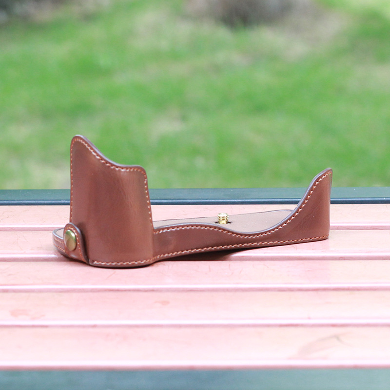 파나소닉 GX85 카메라 가방 LX10 마이크로 싱글 GH6 GH5S 보호 가죽 케이스 S5 베이스 LX100M2 하프 세트에 적합