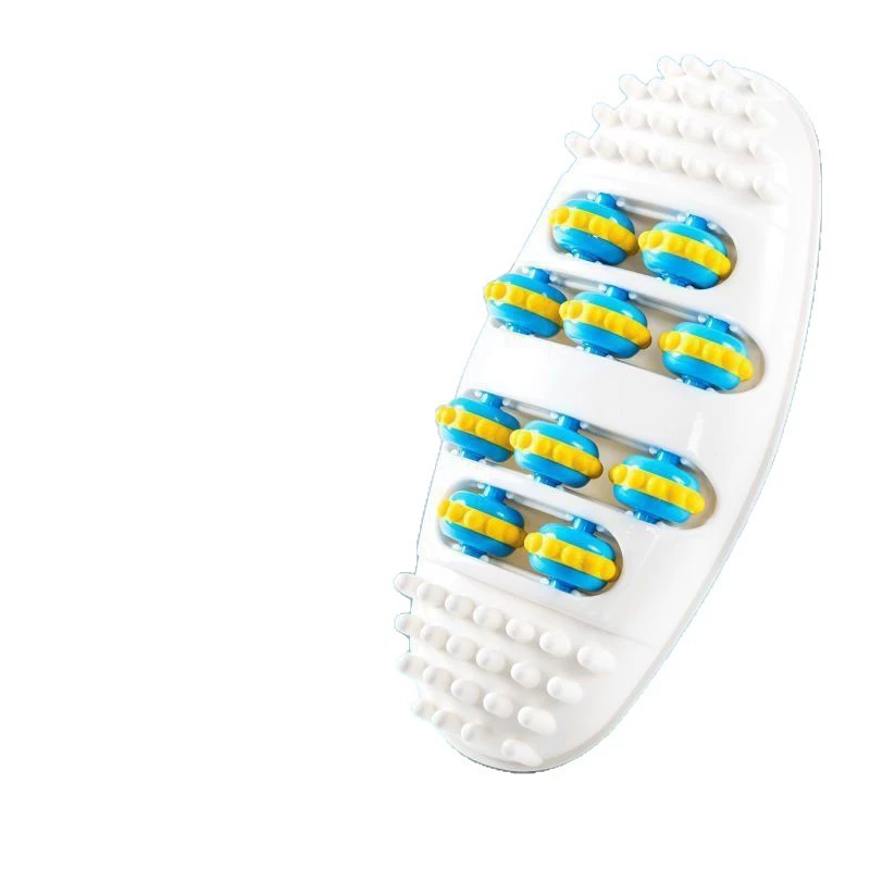Foot Massager Roller, Manual Reflexology Foot Massage Tool, Promotes Circulation & Sleep