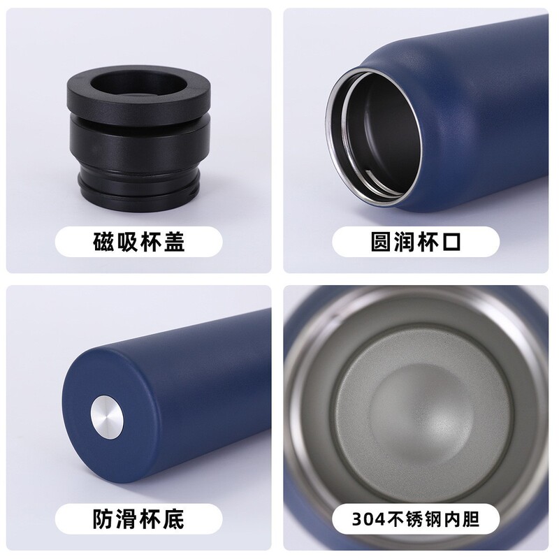 跨境Ringo同款磁吸可放手机支架水壶304不锈钢保温杯加厚运动水杯|undefined