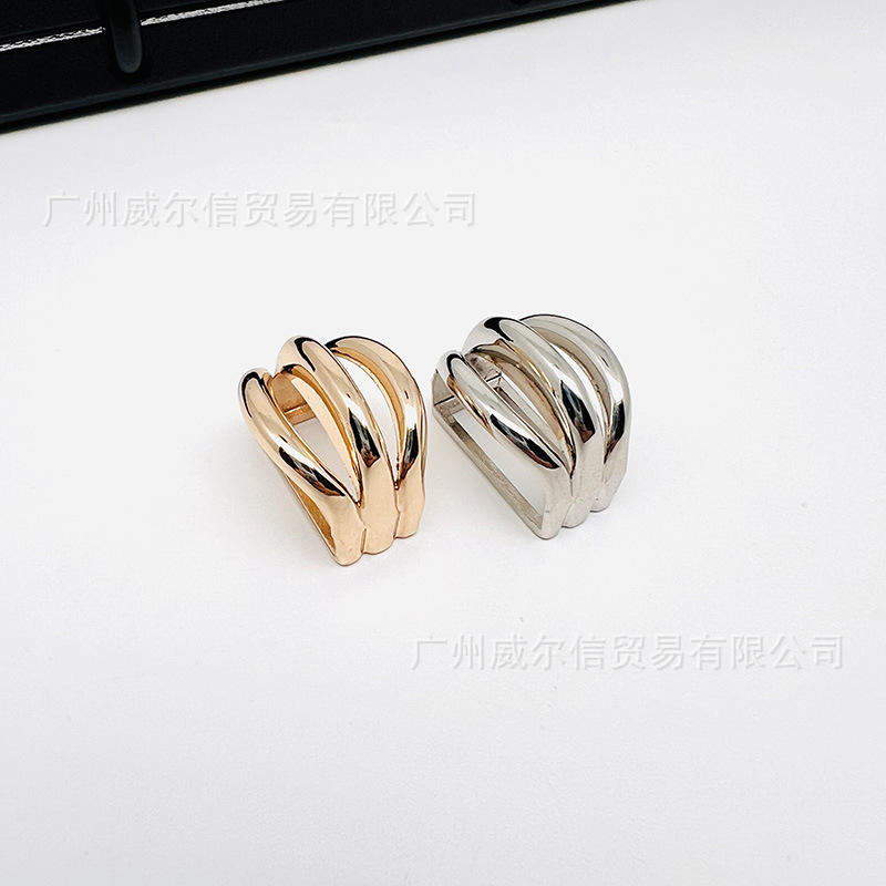 【合金扣】厂家现货直供金属扣 围巾丝巾皮带连衣裙蝴蝶结BK392