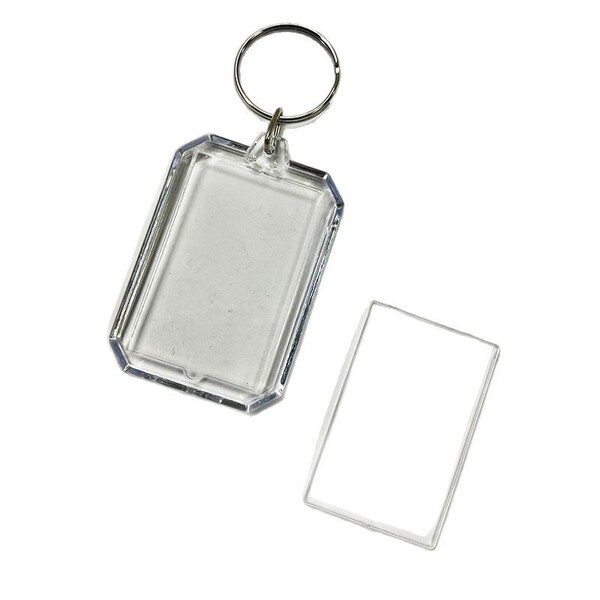 Plastic keychain