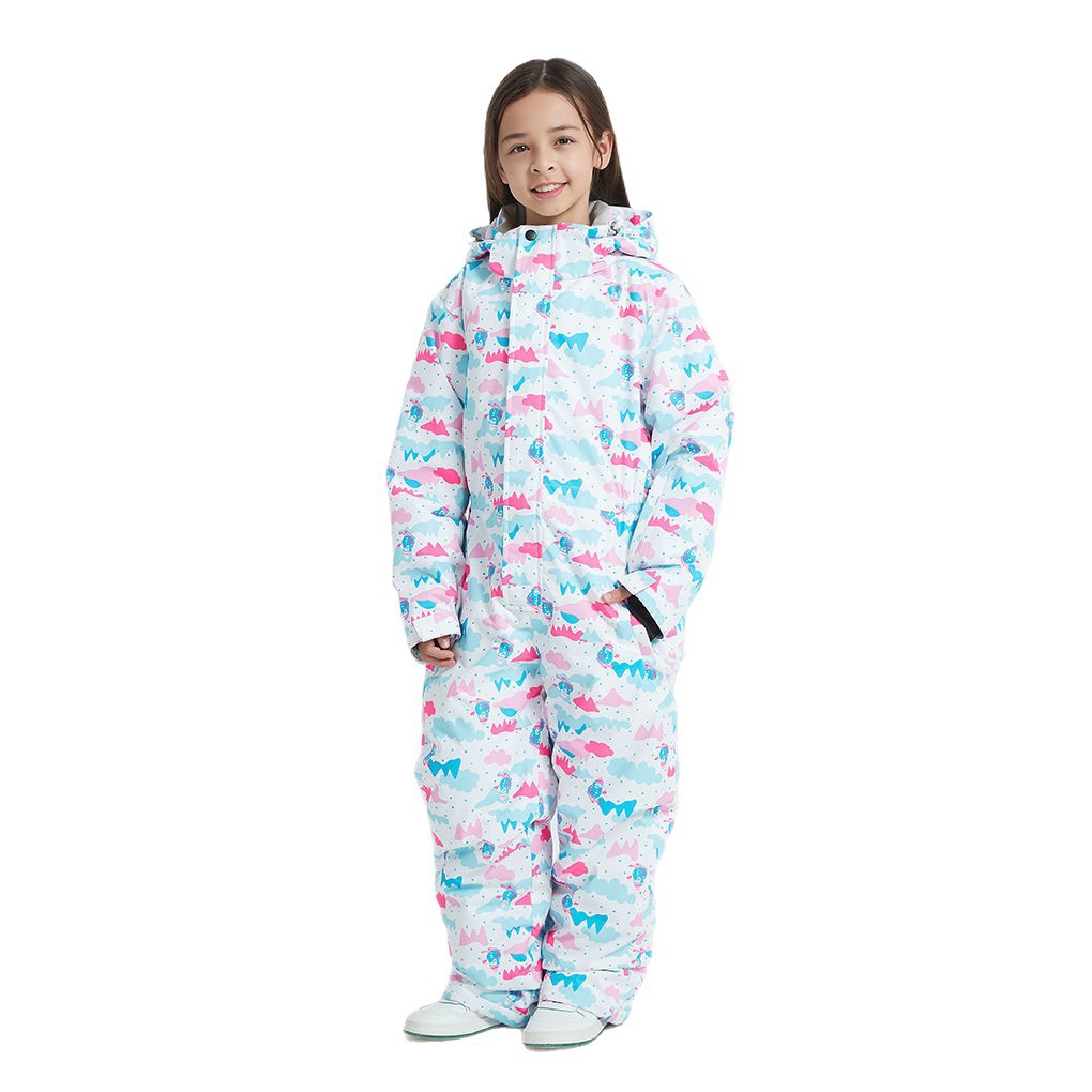 Winter travel children's ski ski suit