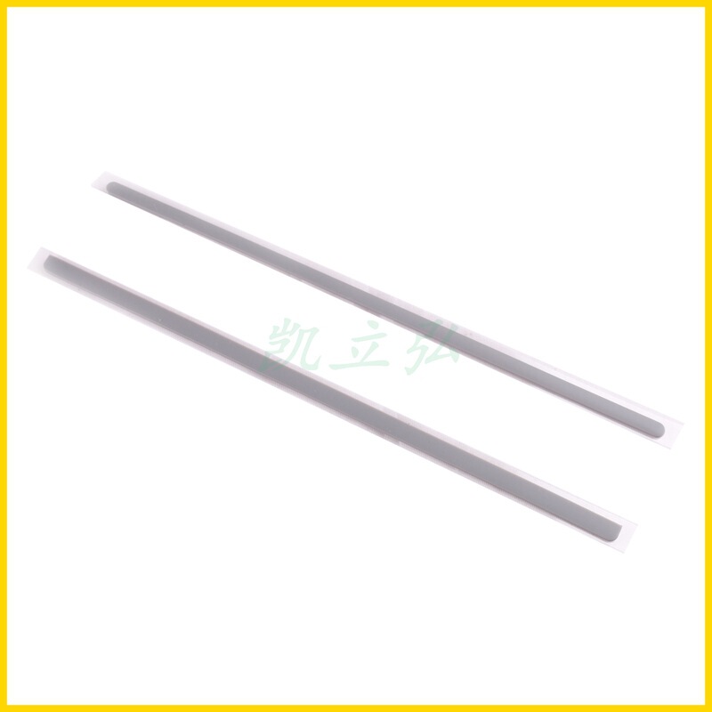 Suitable for Dell Latitude 7400 D Shell Tape, Bottom Shell Foot Pad, Anti-Slip Pad, Light Gray 1 Set of 2 Strips