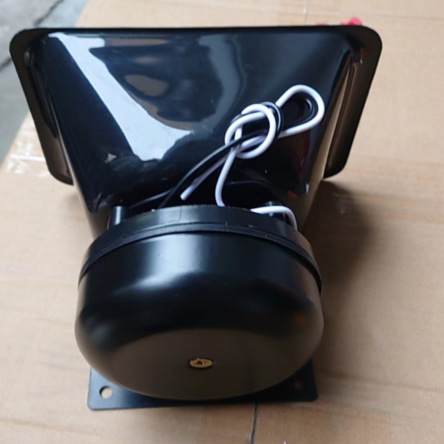 12V Car Alarm Speaker 200W High-Power Loudspeaker Siren Speaker Square Design 100C Speaker