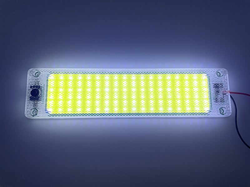 Cross-border dedicated new product LED12-24V wide pressure 2835 car COB truck compartment light rechargeable roof indoor light